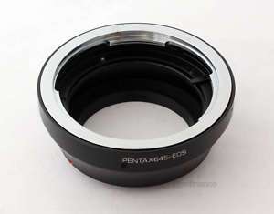Pentax 645 PK645 lens to Canon EOS 7D 50D 40D adapter  