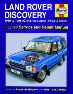 Haynes Workshop Repair Manual Land Rover Discovery  
