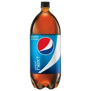 Pepsi next , 60% less sugar, 2 liter plastic bottle  