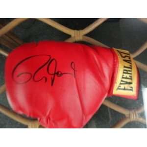   Signed Everlast Boxing Glove Rare Legend   Autographed Boxing Gloves