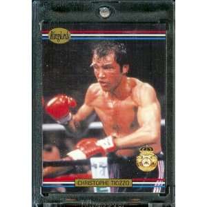   Boxing Card #21   Mint Condition   In Protective Display Case Sports