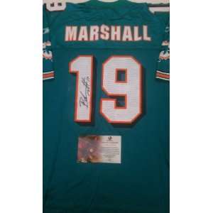  Brandon Marshall Signed Miami Dolphins Jersey Everything 