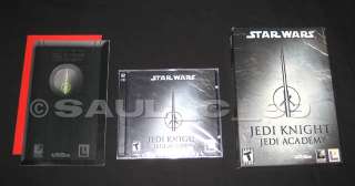   Wars Jedi Knight JEDI ACADEMY pc in box SEALED 023272955182  