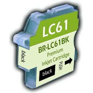  NEW Brother Compatible LC61BK INKJET CARTRIDGE (BLACK) For MFC 290C 