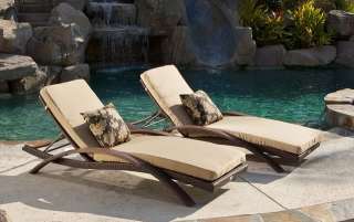 Lounge Chaise Chaises, Chairs; Loungers, Set of 2, NEW  