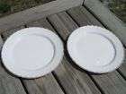 ANTHROPOLOGIE dinner plates Chameleons 11.5 Charger milk so pretty 