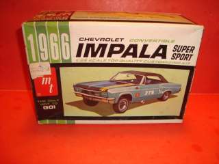AMT 1966 Chevy Impala Conv. Model Car Parts Kit  