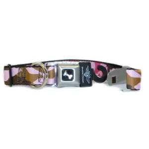   Camouflage Seat Belt Buckle Style Dog Collar 1 9 15
