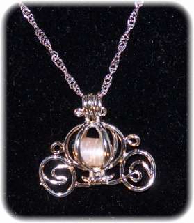 Wish Pearl / plus Necklace ~ Cinderella Carriage  