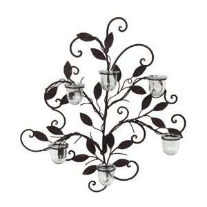   Wong Wrought Iron Candle Holder Votive Wall Décor