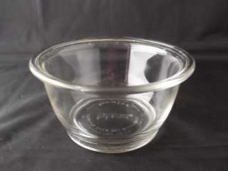 Pyrex 1 2/3 Cup Size Clear Glass Mixing Bowl 8200  