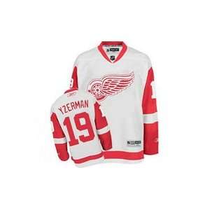   19 NHL Detroit Red Wings White Hockey Jersey Sz54
