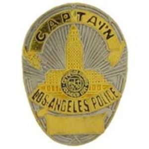   Los Angeles Police Officer Captain Badge Pin 1 Arts, Crafts & Sewing