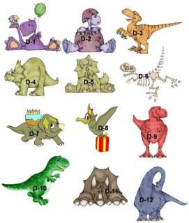 60 DINOSAUR Nugget Candy Wrappers Birthday Party Favor  