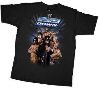 SMACKDOWN Undertaker CM PUNK Jericho REY WWE T shirt  