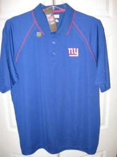   New York NY Giants COACHES Model Polo Golf XL SHIRT DRY FIT NWT  