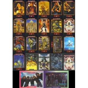   Maiden   1991 Rockcards & MegaMetal Trading Card Set Toys & Games