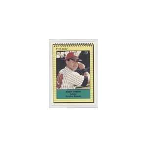  1991 Carolina Mudcats ProCards #1090   Mandy Romero 