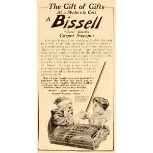  1907 Vintage Ad Bissell Carpet Sweeper Santa Claus Gift 