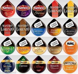 TASSIMO COFFEE TASTER PACK   20 DIFFERENT T DISCS  