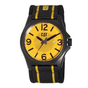   Dial with Yellow and Black Nylon Strap Watch CAT Watches Watches