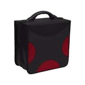 Cd DVD Album, 420 Capacity (Cd Holder Cases) in Black / Red Color with 