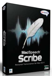 Nuance Communications (T509A G00 1.5) MacSpeech Scribe  