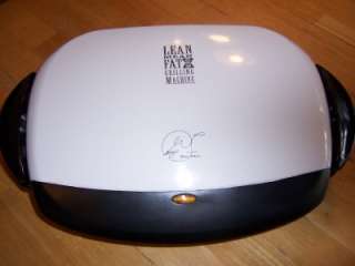 GEORGE FOREMAN GRILL GRP4 REMOVABLE PLATES 4 BURGER  