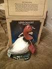 lord calvert decanter wood duck canadian with box vintage returns
