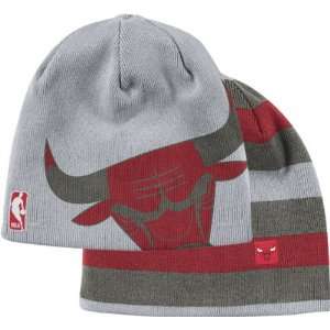  Chicago Bulls Oversized Reversible Fashion Knit Hat 