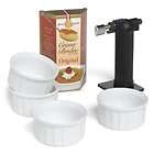   Jacobs Creme Brulee Set with Torch 4.5 Ounce Box New Torches Cooking