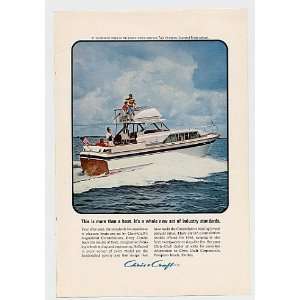  1964 Chris Craft Constellation Boat Print Ad (1245)