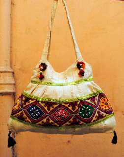   Handmade Jute Boho Gypsy Hippie Tote Shoulder Bag/Purse India  