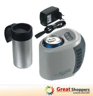 New Mobicool 12V Car Cooler Fridge Refrigerator Warmer Cup Mug