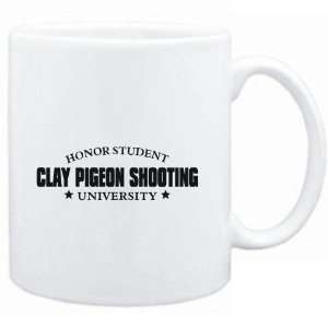  Mug White  Honor Student Clay Pigeon Shooting University 