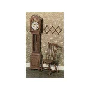   Miniature Grandfather Clock Furniture Kit, Brown 