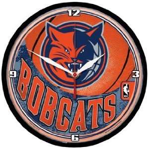  Charlotte Bobcats Clock   Clocks