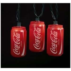  Coca Cola Cans 10 Light String of Party Lights