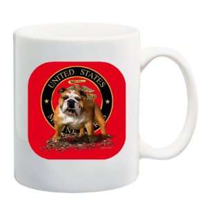  USMC BULLDOG Mug Coffee Cup 11 oz 