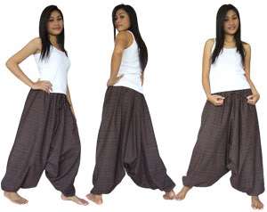 harem genie yoga pants aladdin hippie baggy jumpsuit  