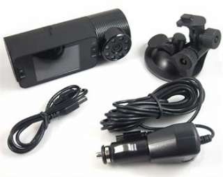   Dual Lens Dashboard Car vehicle Camera Cam Video Recorder DVR  