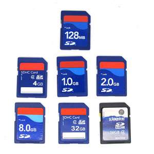 High Speed Secure Digital SD Memory Card 128MB 1GB 2GB 4GB 8GB 16GB 