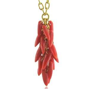  Gurhan Yellow gold New 24k Coral Necklace Jewelry