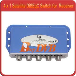 NEW DiSEqC Switch 4x1 for FTA Receiver Dish Satellite LNB  