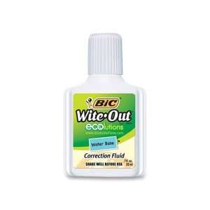  Bic Wite Out Brand Water Based Correction Fluid