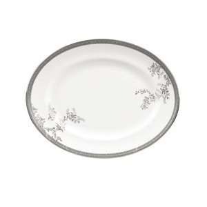  Vera Wang Vera Lace Oval Platter 13.75 in