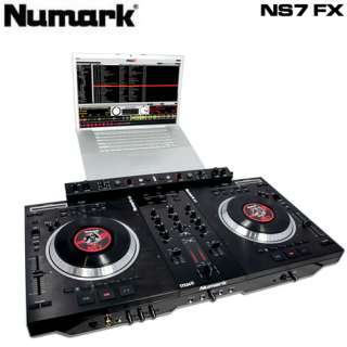 NUMARK NS7 FX DJ SOFTWARE CONTROLLER W/ EFFECTS & MIXER 676762186612 