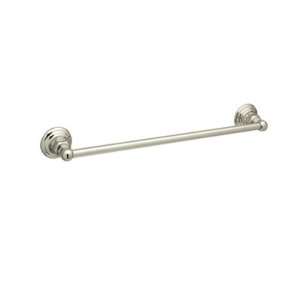  Rohl ROT1/24STN 24 Inch Country Bath Single Towel Bar in 