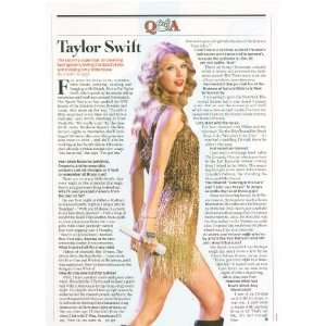  Clipping Country Singer Taylor Swift 
