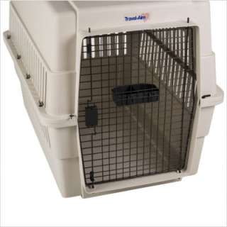 Kennel Aire Large Travel Aire Plastic Dog Kennel in Almond TA 36A 